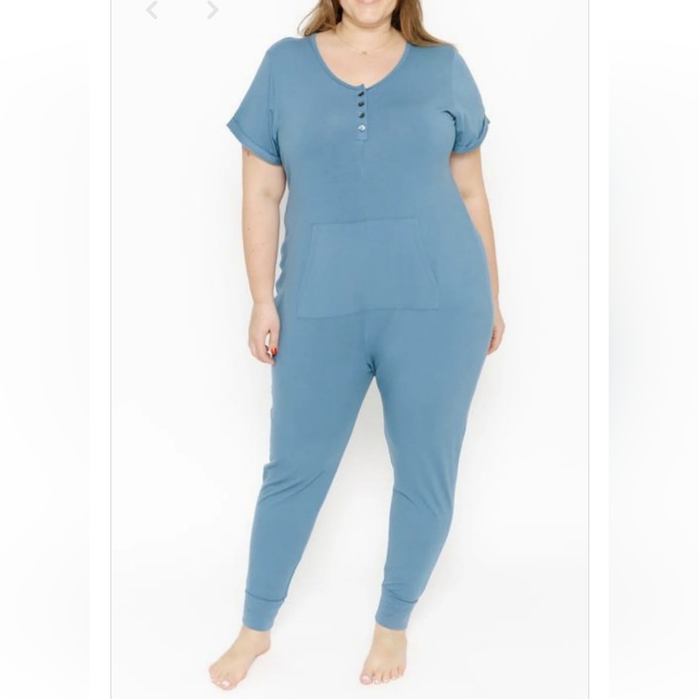 Smash + Tess Becoming Blue AnyDay Romper - Size Small